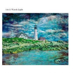 Watch Light Art Print with Frame 110.00 Watch Light Art Print with Frame 110.00